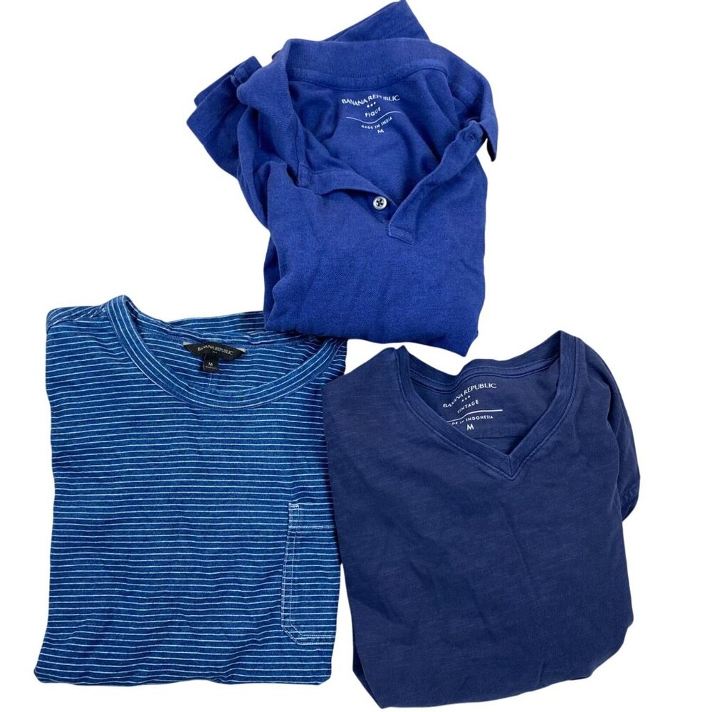 Banana Republic Women's Shirt Bundle Medium Three Shirts